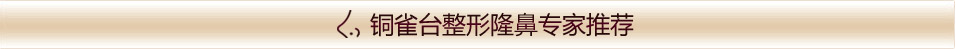 权威隆鼻专家